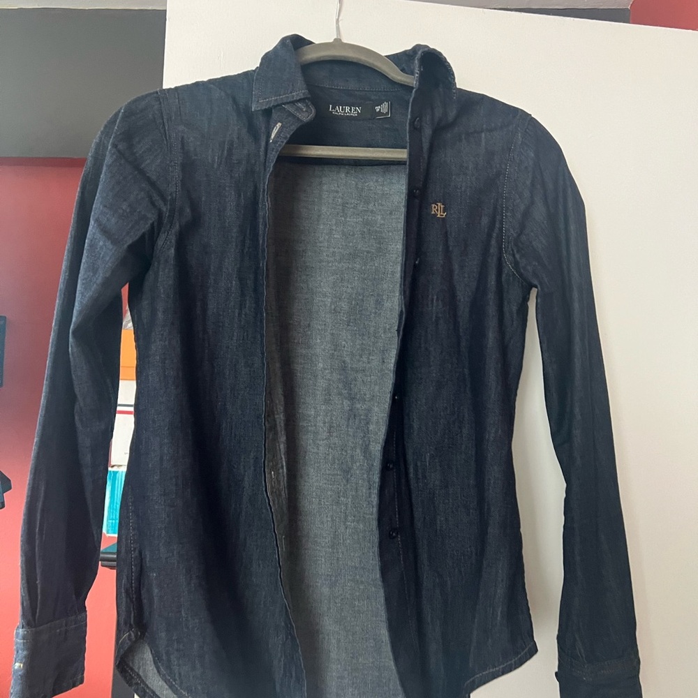Polo by Ralph Lauren Black Button Down Shirt